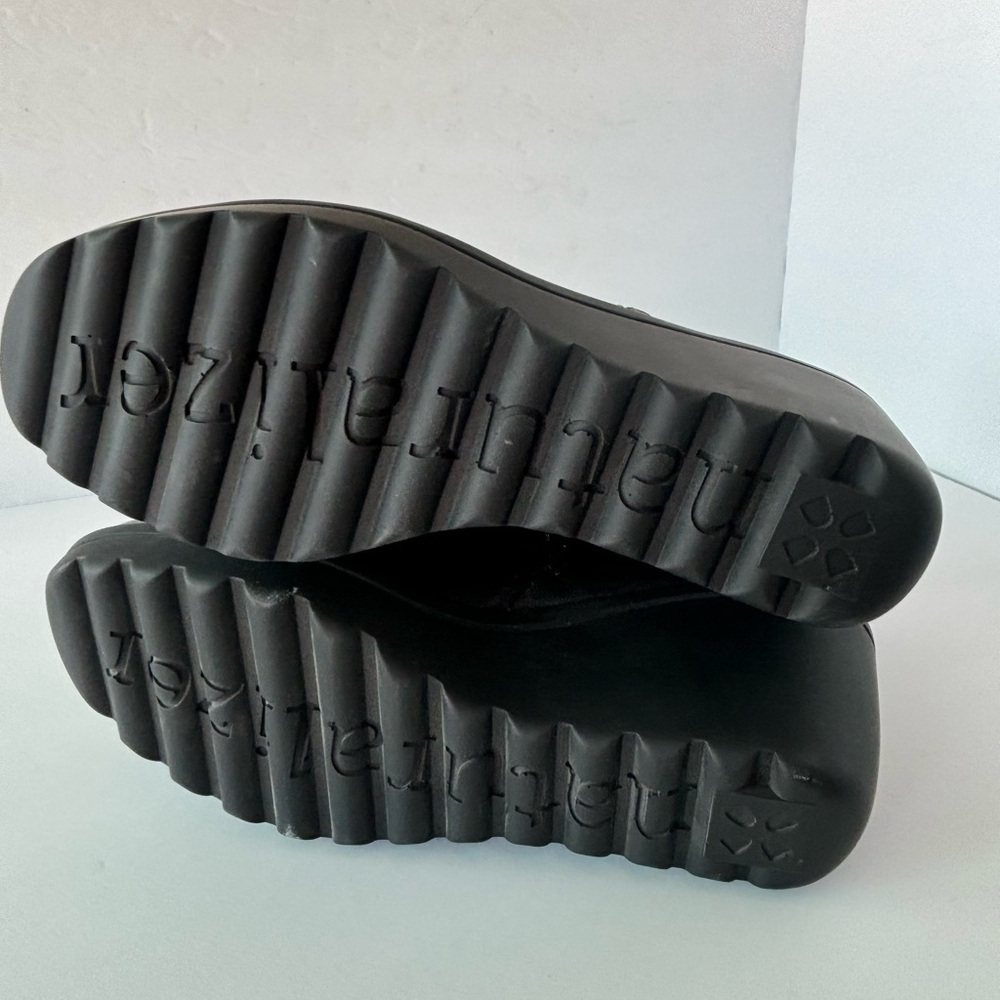 Naturalizer New Quineta  Leather Wedge Booties - Picture 6 of 9